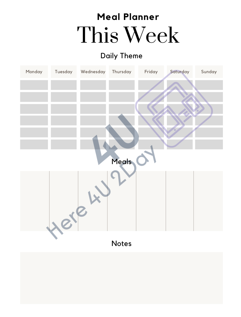 Meal Planner