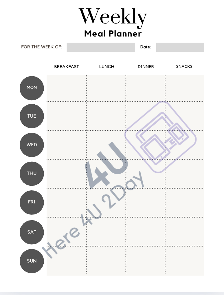 Meal Planner