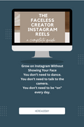 Faceless Creator IG Reels -With MRR