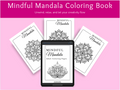 🌀 Mindful Mandala Coloring Book