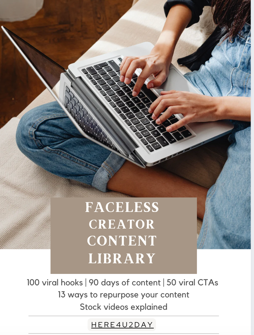 Faceless Creator Content Library