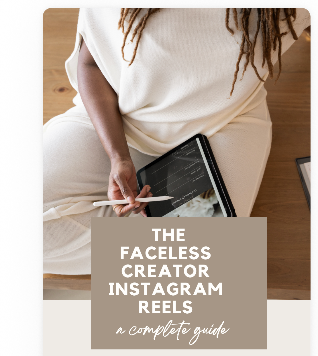 The Faceless Creator Instagram Reels Ebook