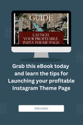 Launch Your Profitable IG Theme Page eBook
