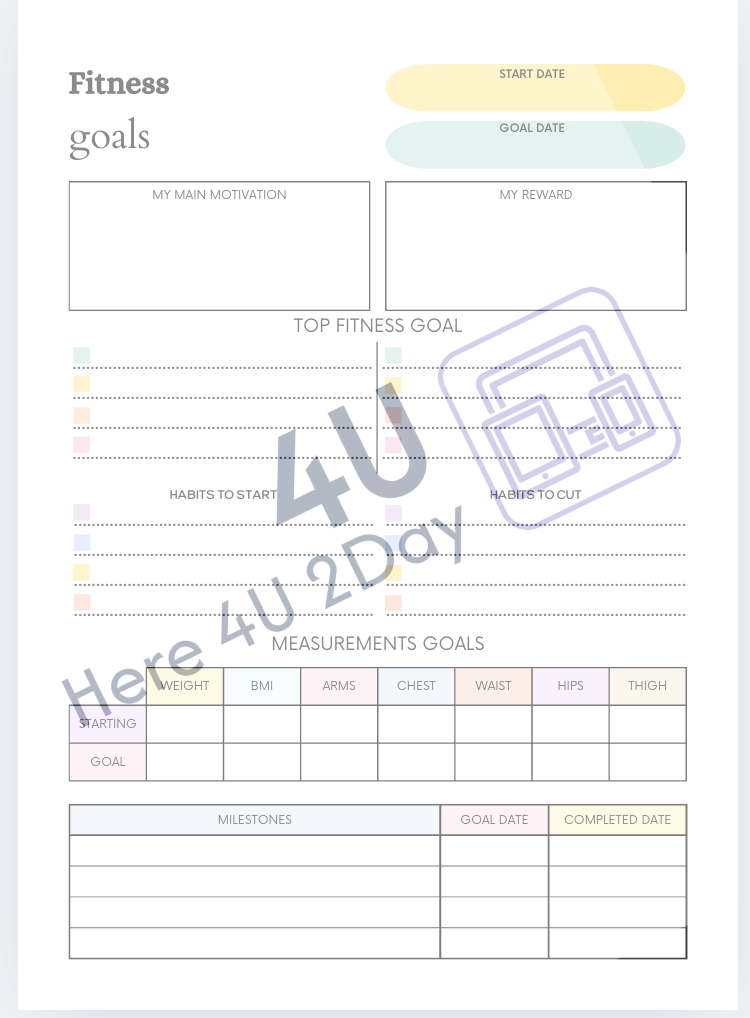 Fitness Planner