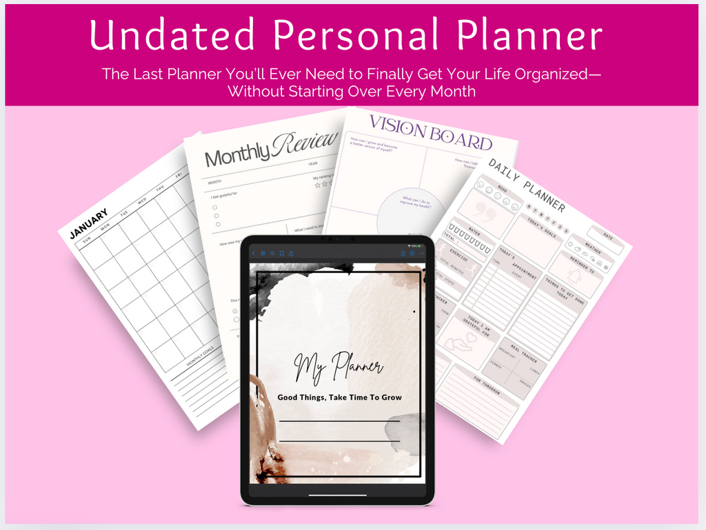 Undated Personal Planner
